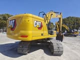 Caterpillar 320GC crawler excavator, rear three-quarter view