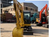 2020 Komatsu PC56-7 mini excavator, front view