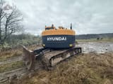 2016 Hyundai R235LCR-9A crawler excavator rear view