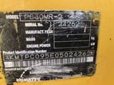 2024 Komatsu PC30MR-2 serial number plate
