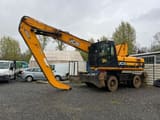 2011 JCB JS200WHRC wheel excavator, side view
