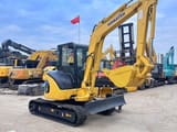 2021 Komatsu PC40MR mini excavator, side view