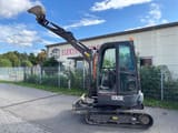 2020 Volvo ECR25D mini excavator side view