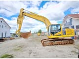 Komatsu PC210LC-10 crawler excavator, side view
