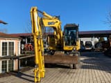 2007 Komatsu PW1607E wheel excavator, front view