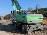 2012 Sennebogen 825 M Green Line material handler, rear three-quarter view