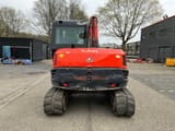 2015 Kubota KX080-4 mini excavator rear view