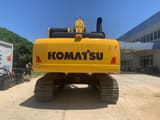 2021 Komatsu PC210 crawler excavator, rear view