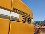 2008 Liebherr A316 wheel excavator side panel detail