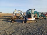2009 Bobcat 428EG mini excavator, side view