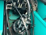 2023 Kobelco SK200D crawler excavator hydraulic pump compartment