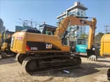 2020 Caterpillar 315D2 crawler excavator, rear three-quarter view