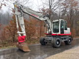 2014 Takeuchi TB 1160 W wheel excavator, side view