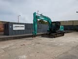 2022 Kobelco SK130LC-11DZ crawler excavator, side profile view