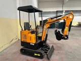 Vicsec VC15D mini excavator, side profile view