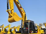 2023 Caterpillar 326D crawler excavator, front three-quarter view