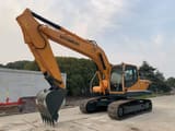 2022 Hyundai R220LC-9S crawler excavator, side view