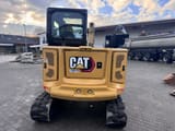 2022 Caterpillar 306CR mini excavator, rear view