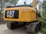 Caterpillar 330D crawler excavator, rear view