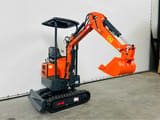 2025 RTE CRE102 mini excavator, side view