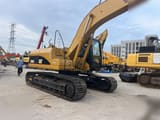 Caterpillar 320CL Raupenbagger, Seitenansicht, Baujahr 2015