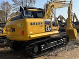 2023 Komatsu PC130-8 crawler excavator, rear three-quarter view
