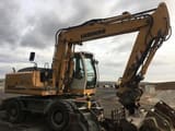 2009 Liebherr A900 wheel excavator, side view