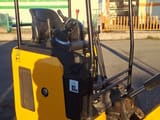 2023 JCB 18 Z-1 mini excavator operator station view