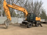 2018 Hyundai R210W-7 wheel excavator, side profile view