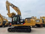 2022 Caterpillar 325DL crawler excavator, side profile view