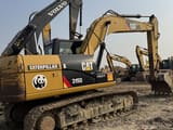 2021 Caterpillar 315D crawler excavator, rear three-quarter view