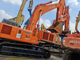 2023 Hitachi Zaxis 450 crawler excavator, side view
