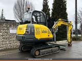 2017 Wacker Neuson 3503 RD VDS mini excavator, rear three-quarter view