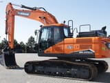 2022 Doosan DX225LC-7 crawler excavator side view