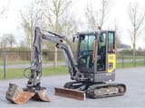 2021 Volvo ECR25 Electric mini excavator, side view