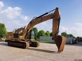 2025 Caterpillar 336 crawler excavator, side profile view