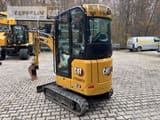 2021 Caterpillar 301.8 mini excavator rear three-quarter view