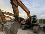 2017 Hyundai HX235 LCR crawler excavator, front three-quarter view