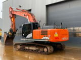 2018 Hitachi Zaxis 250LC crawler excavator, side view