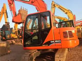2022 Doosan DH80G mini excavator, side view