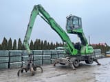 2010 Sennebogen 821 material handler, side view