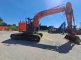 2018 Hitachi ZX225US LC crawler excavator side view