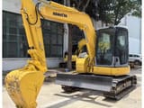 2021 Komatsu PC78US-6 crawler excavator, side view
