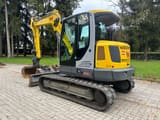 2021 Wacker Neuson ET90 mini excavator, rear three-quarter view