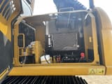 2023 Caterpillar 315D2GC crawler excavator engine compartment view
