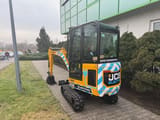 2023 JCB 19C-1 Electric mini excavator, rear three-quarter view