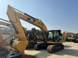 2020 Caterpillar 330D crawler excavator, side view