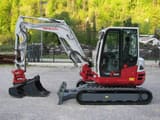 2020 Takeuchi TB260 mini excavator side view