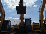 Sany SY365H crawler excavator, front view