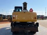 2012 Caterpillar M313D wheel excavator rear view